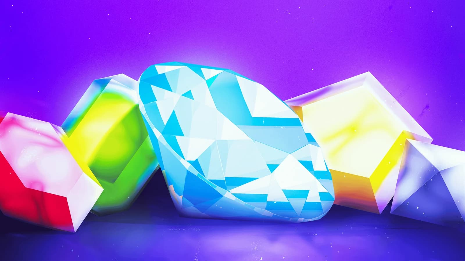 Gem-shaped VIP rewards
